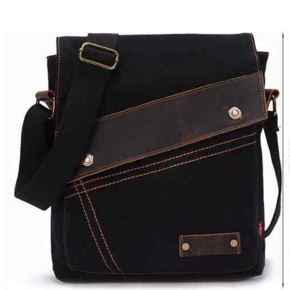 Men's Canvas Shoulder Messenger Bag